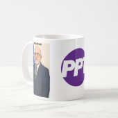 Mug Un café avec le PPT (Devant gauche)