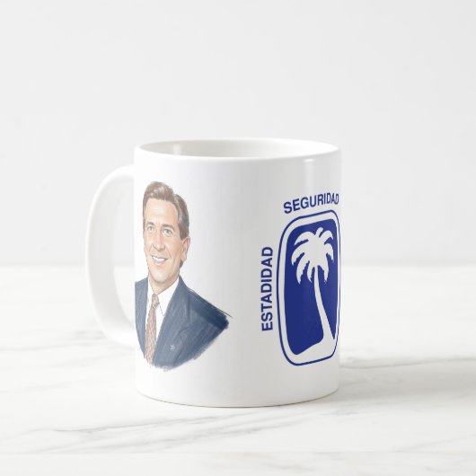 Mug Un café avec Pedro Rosselló (Devant gauche)