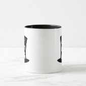 Mug Un café de Noël Carol Bah Humbug (Centre)