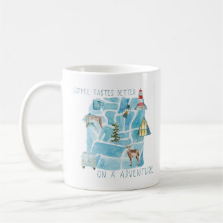 Mug Un café meilleur à l'aventure