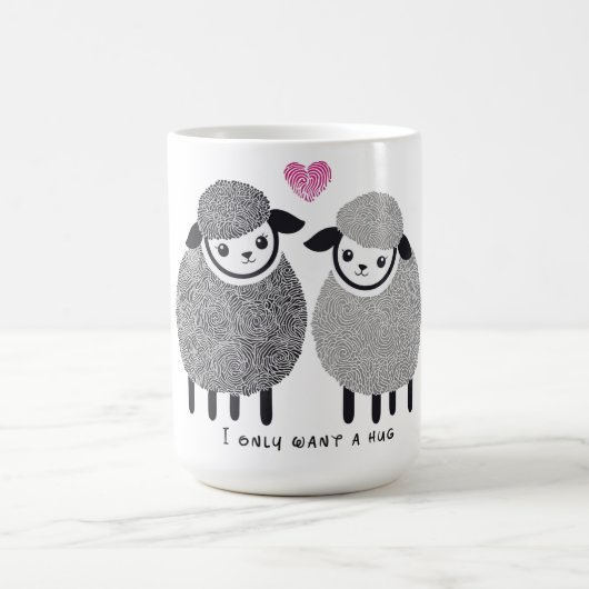 Mug Un câlin confortable (Centre)