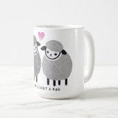 Mug Un câlin confortable (Devant droit)