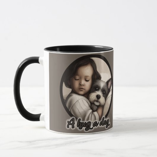 Mug Un câlin par jour (Gauche)