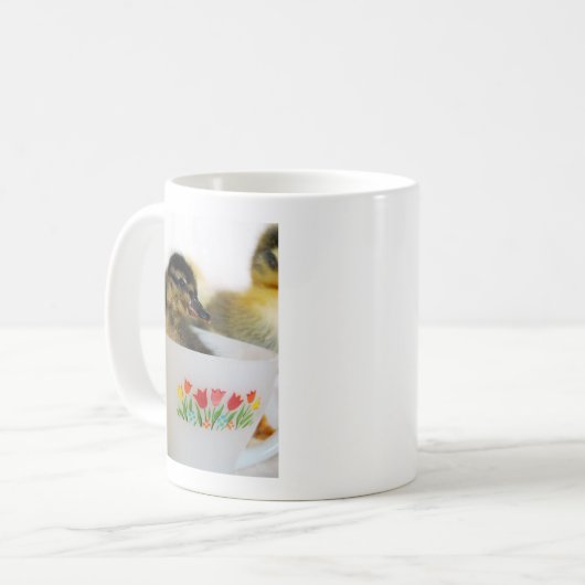 Mug Un canard dans un thé (Devant gauche)