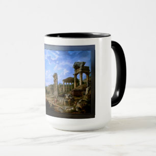 Mug Un Capriccio du Forum Romain par Giovanni Pannini