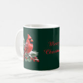Mug Un cardinal rouge (Devant gauche)