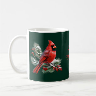 Mug Un cardinal rouge