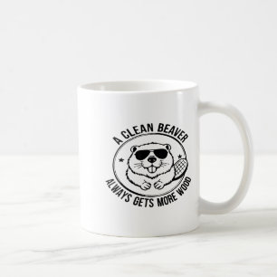Mug Un castor propre obtient toujours plus de bois Adu