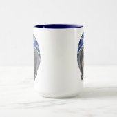 Mug Un cavalier de moto de chimpanzé (Centre)