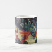 Mug Un cerf dans un jardin fleuri par Franz Marc, Art  (Centre)