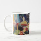 Mug Un cerf dans un jardin fleuri par Franz Marc, Art  (Gauche)