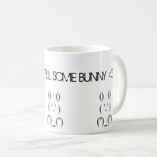 Mug Un certain lapin vous aime (Devant droit)