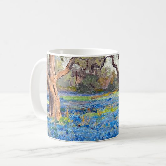 Mug Un champ de bleuets à Alamo Heights, (Devant gauche)