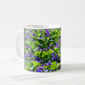 Mug Un champ de violettes (Devant gauche)