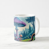 Mug Un champignon violet (Devant droit)
