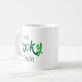Mug Un Chanceux | Saint-Patrick Personnalisable (Devant gauche)
