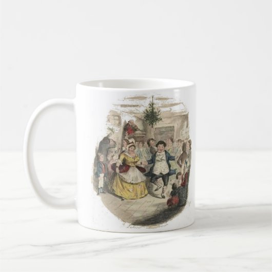 Mug Un chant de Noël par Dickens avec le Fezziwigs (Gauche)