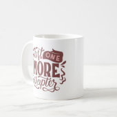 MUG UN CHAPITRE DE PLUS (Devant gauche)