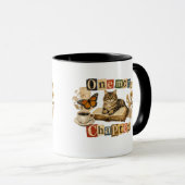 Mug Un chapitre de plus - Chat de lecture cosy (Devant droit)