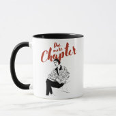 Mug Un chapitre de plus écriture rouge pour les amoure (Gauche)