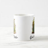 Mug Un Chapitre De Plus, Graphique Des Fleurs De Livre (Centre)