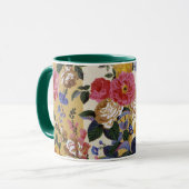 Mug Un charmant Rose en tissu de Philip Jacobs Chintz (Devant gauche)