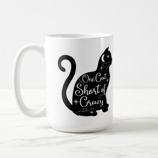 Mug Un Chat À Moins De Crazy | Cat (Gauche)
