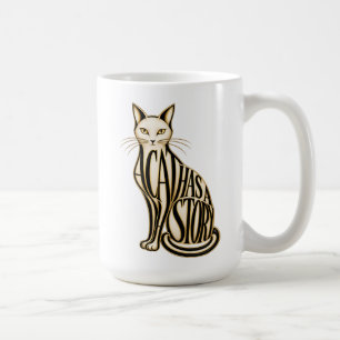 Mug Un chat avec une histoire