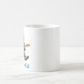 Mug Un chat Cool Jouant de la guitare (Centre)