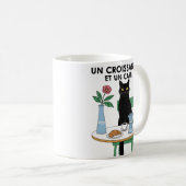 Mug Un Chat Croissant (Devant droit)