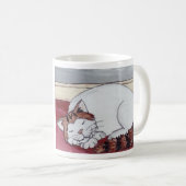 Mug Un chat de sommeil est un chat heureux ! (Devant droit)