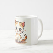 Mug un chat mignon (Devant droit)