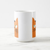 Mug Un chat orange avec une attitude (Centre)