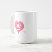 Mug Un chat qui montre son amour (Devant gauche)
