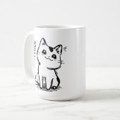 Mug Un chat sournois 01 (Devant gauche)