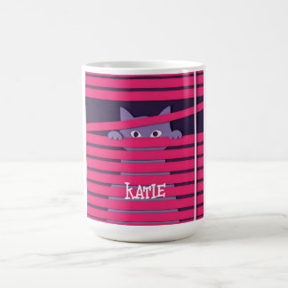Mug Un chat stylisé minimaliste 