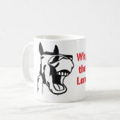 Mug Un cheval entre dans une barre… (Devant gauche)