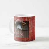 Mug Un cheval = Trousse de démarrage de faillite Boîte (Devant gauche)