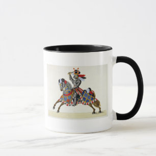 Mug Un chevalier à un tournoi, plat 'd'une histoire d