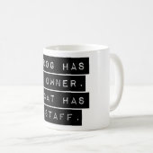 Mug Un Chien A Un Propriétaire (Devant droit)