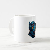 Mug Un chien écoute de la musique (Devant gauche)