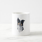 Mug Un chien mignon Bordure Collie (Centre)