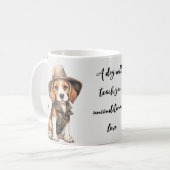 Mug un chien vous apprendra l'amour inconditionnel (Devant gauche)