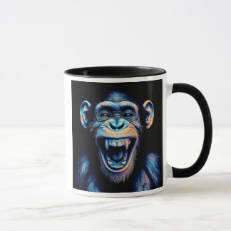 Mug Un chimpanzé mort de rire. 