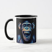 Mug Un chimpanzé mort de rire.  (Gauche)