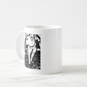 Mug Un chiot mélangé monochromatique de Pitbull de (Devant gauche)