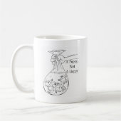 Mug Un chiot, pas un sac de guppy des guppys (Gauche)