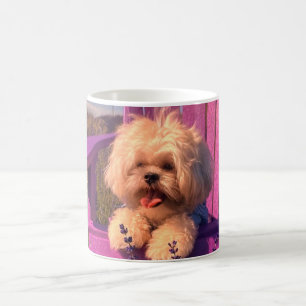 Mug Un chiot Shih Tzu mignon et amical sourit (Jours d