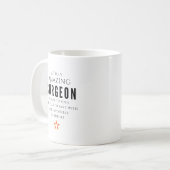 Mug Un chirurgien vraiment incroyable personnalisé (Devant gauche)