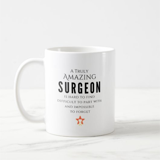 Mug Un chirurgien vraiment incroyable personnalisé (Gauche)